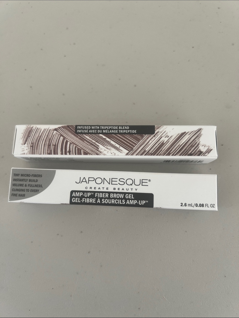 Japonesque Amp-Up Fiber Brow Gel — Brown
